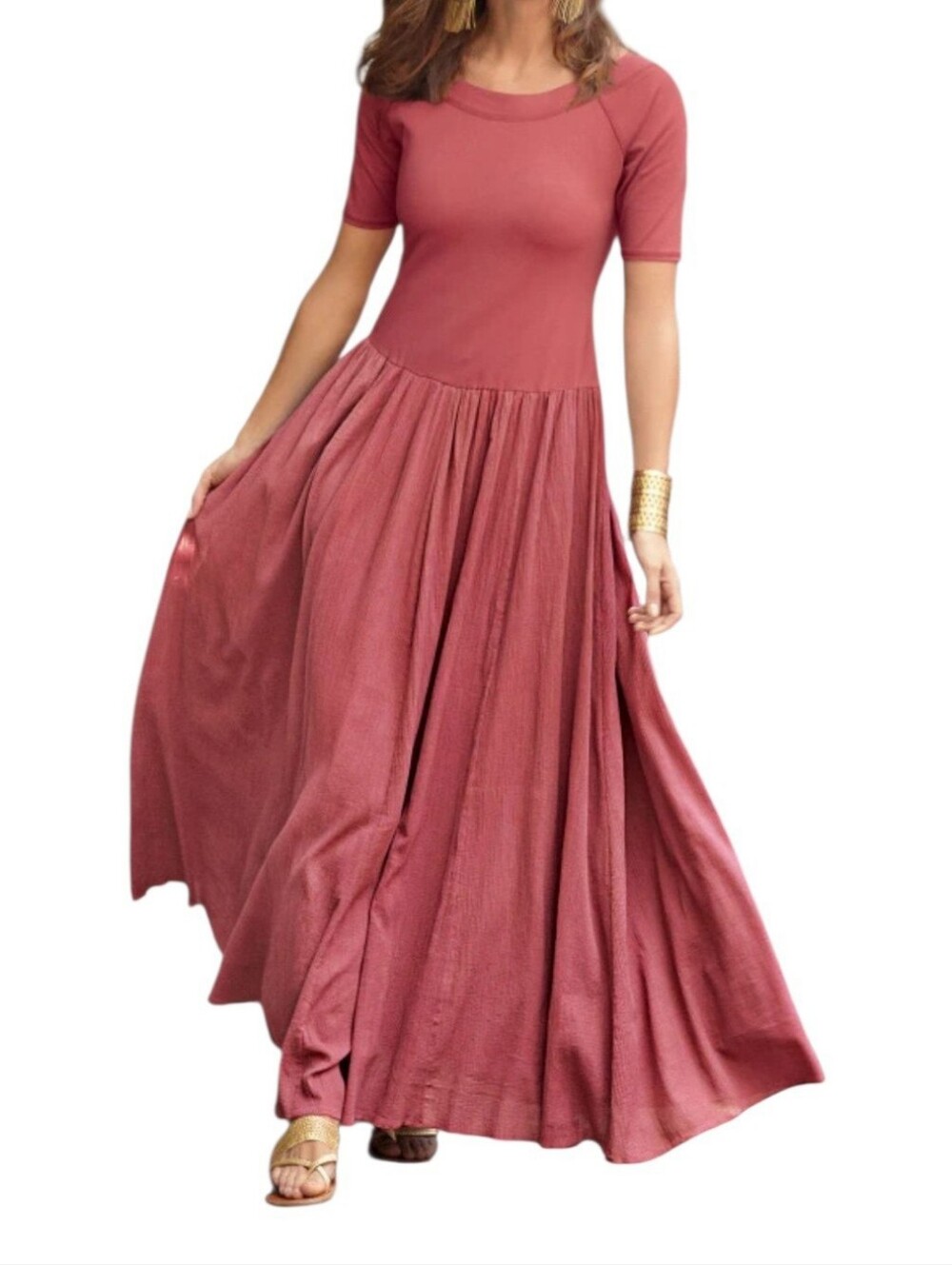 Soft Surroundings En Pointe Asymmetric Maxi Dress L Tall